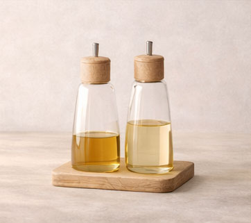 Oil & Vinegar Dispenser Set
